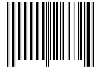 Number 106630 Barcode