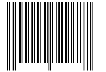 Number 10729687 Barcode
