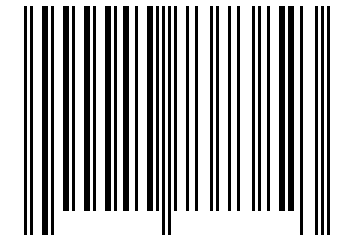 Number 10737382 Barcode