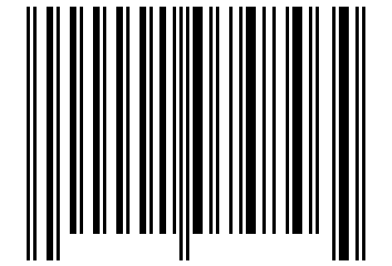 Number 1074846 Barcode