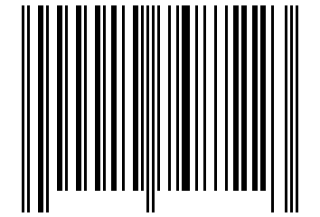 Number 10748722 Barcode