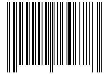 Number 10764678 Barcode