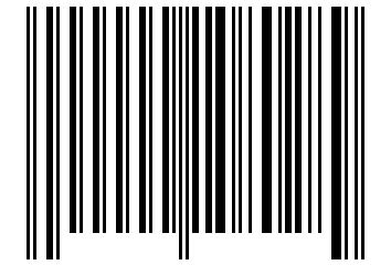 Number 108028 Barcode