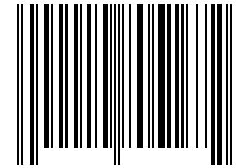 Number 10805167 Barcode