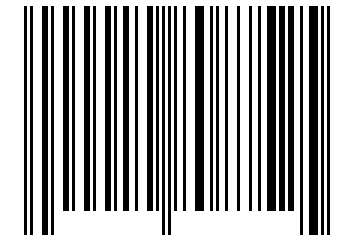 Number 10808752 Barcode