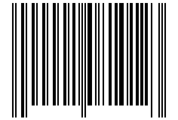Number 1081012 Barcode