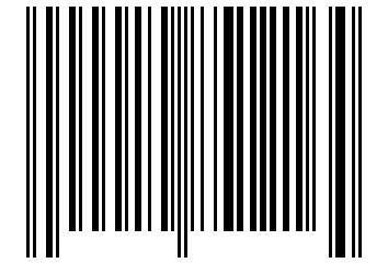Number 10851216 Barcode