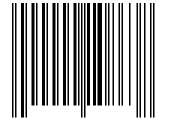 Number 108638 Barcode