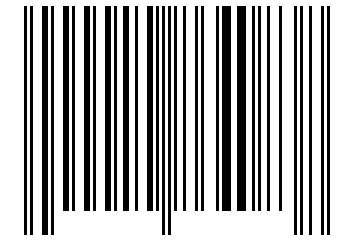 Number 10864083 Barcode