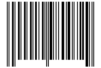 Number 10980072 Barcode