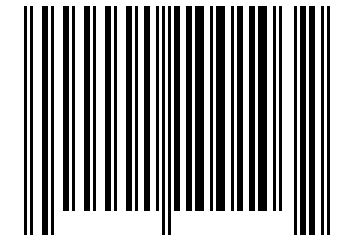 Number 1100103 Barcode
