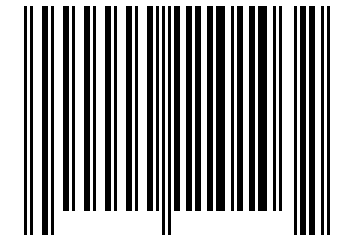 Number 110103 Barcode