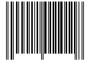 Number 11011011 Barcode