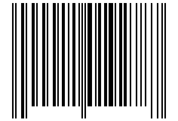Number 11019278 Barcode