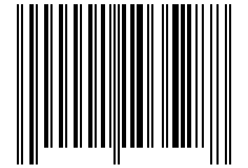 Number 1103528 Barcode