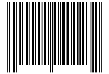 Number 11040123 Barcode