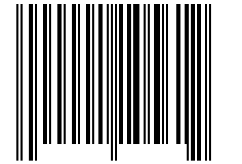 Number 1105612 Barcode