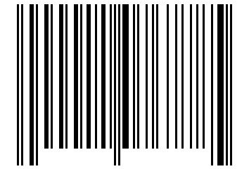 Number 11076778 Barcode