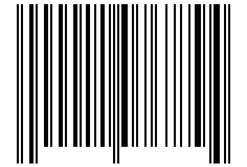 Number 11076779 Barcode