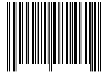 Number 11081461 Barcode