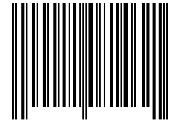 Number 11081462 Barcode