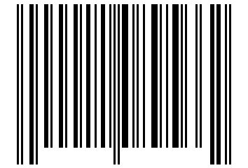 Number 11089566 Barcode
