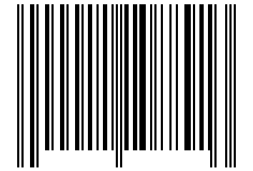 Number 11108891 Barcode
