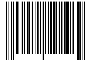 Number 11111106 Barcode
