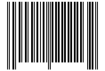 Number 11111113 Barcode