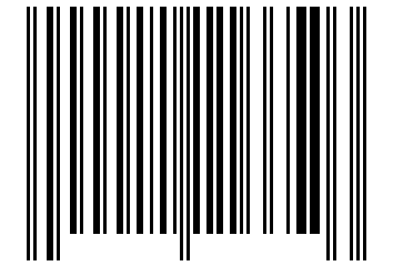 Number 11116650 Barcode