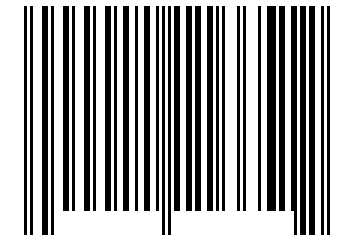 Number 11116651 Barcode