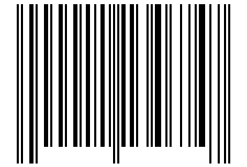 Number 11134674 Barcode