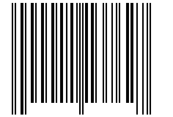 Number 11137627 Barcode