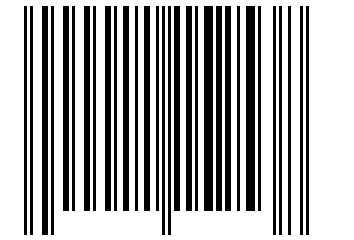 Number 11152538 Barcode
