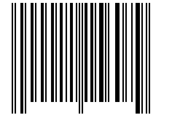 Number 11156079 Barcode