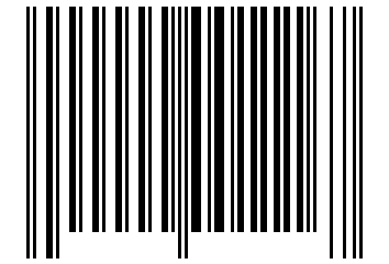 Number 1116 Barcode