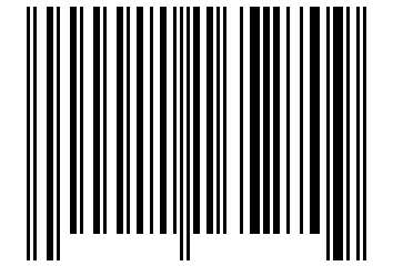 Number 11165270 Barcode