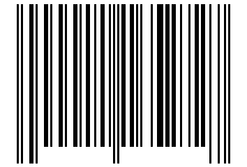 Number 11165272 Barcode