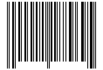 Number 11188969 Barcode