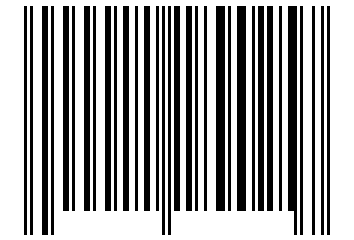 Number 11189025 Barcode
