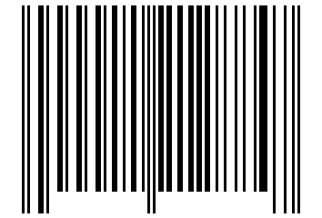 Number 11212884 Barcode