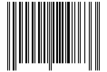 Number 1124863 Barcode