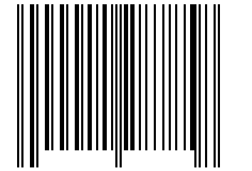 Number 11287858 Barcode