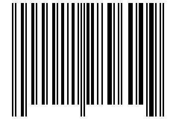 Number 11289600 Barcode