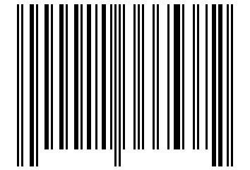 Number 11366537 Barcode