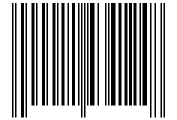 Number 11434124 Barcode
