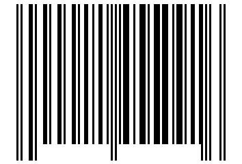 Number 11455091 Barcode