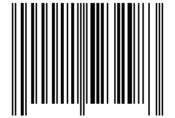 Number 11523298 Barcode