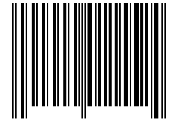 Number 11552 Barcode