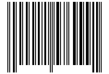 Number 11576999 Barcode